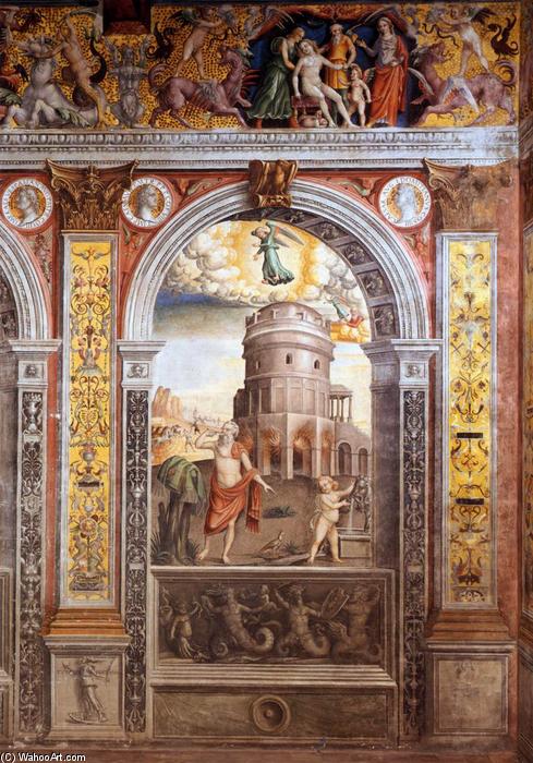 Wikioo.org - The Encyclopedia of Fine Arts - Painting, Artwork by Giovanni Maria Falconetto - Sign of Virgo