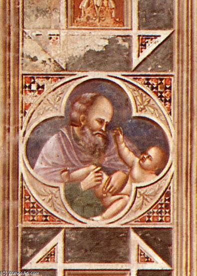 Wikioo.org - The Encyclopedia of Fine Arts - Painting, Artwork by Giotto Di Bondone - Circumcision (on the decorative band)