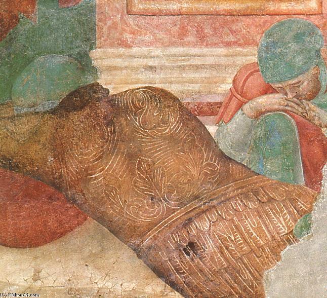 Wikioo.org – L'Enciclopedia delle Belle Arti - Pittura, Opere di Giotto Di Bondone - scene da nuovi  testamento  Resurrezione  particolare
