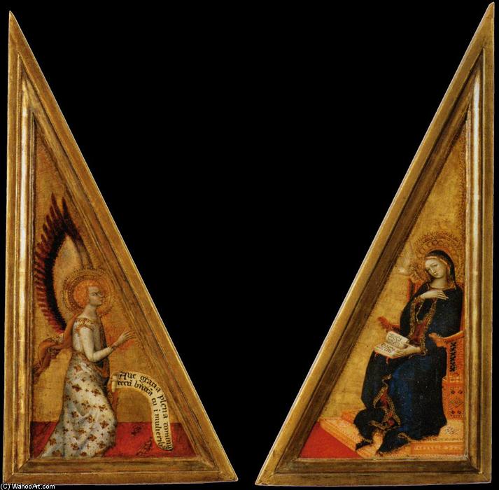 WikiOO.org - Encyclopedia of Fine Arts - Maalaus, taideteos Matteo Giovanetti - Annunciation