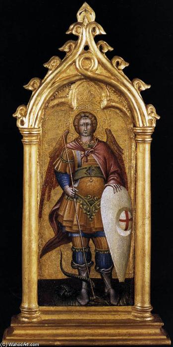Wikioo.org - The Encyclopedia of Fine Arts - Painting, Artwork by Giovanni Di Paolo - St Michael the Archangel