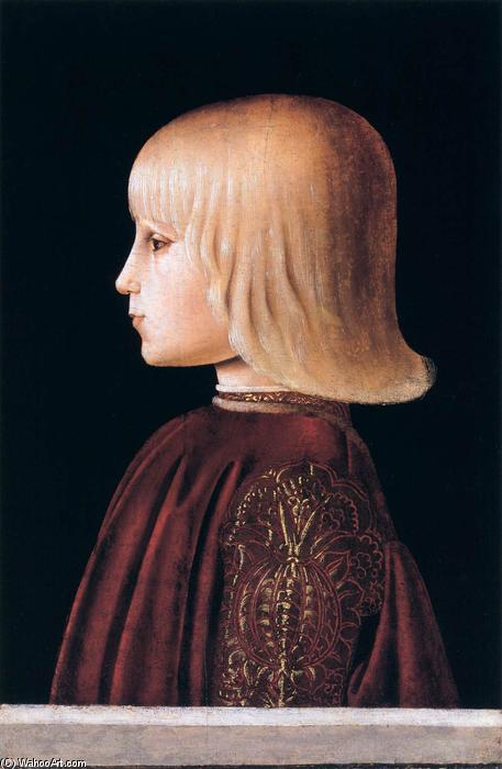 Wikioo.org - The Encyclopedia of Fine Arts - Painting, Artwork by Girolamo Di Giovanni Da Camerino - Portrait of a Child