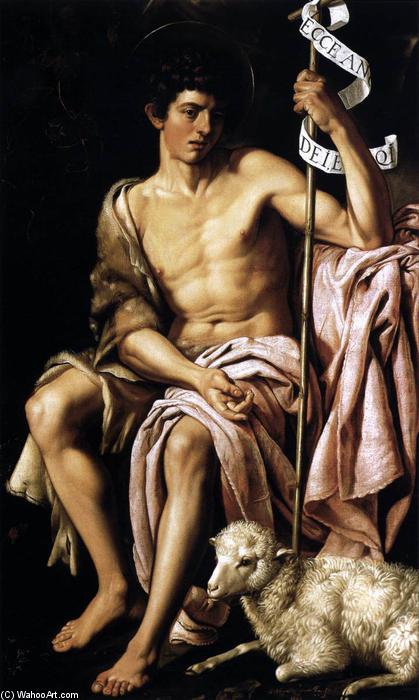 Wikioo.org - The Encyclopedia of Fine Arts - Painting, Artwork by Bartolomé Gonzalez Y Serrano - St John the Baptist