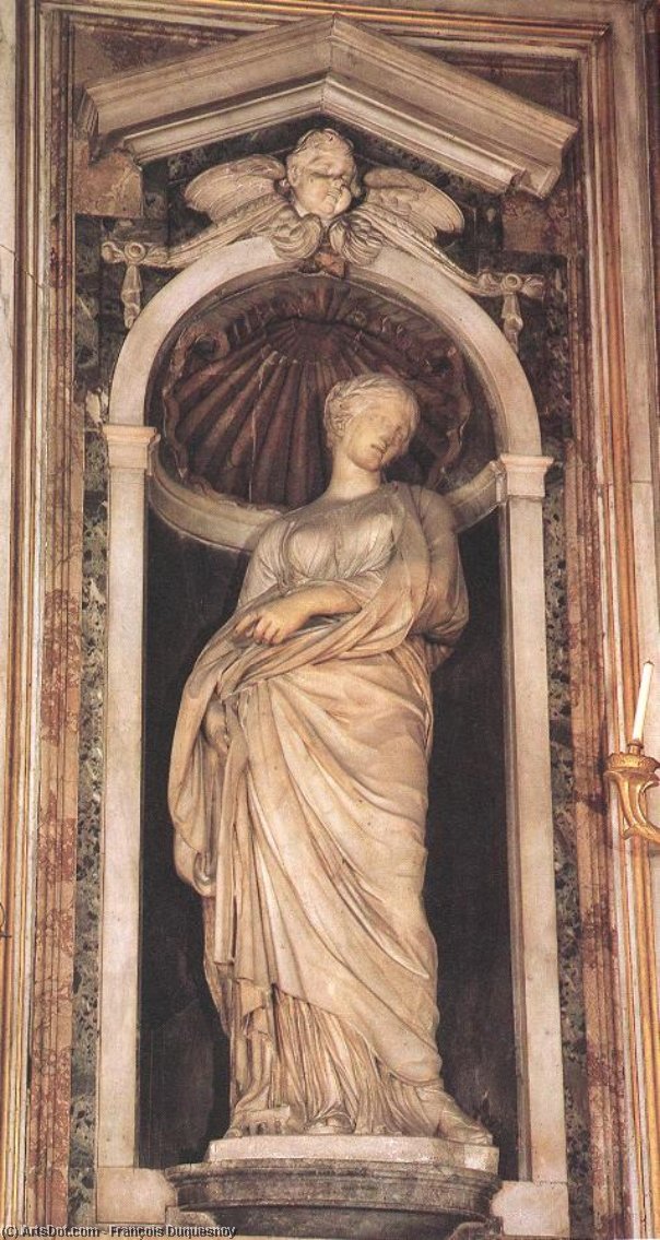 WikiOO.org - Encyclopedia of Fine Arts - Maleri, Artwork François Duquesnoy - St Susanna