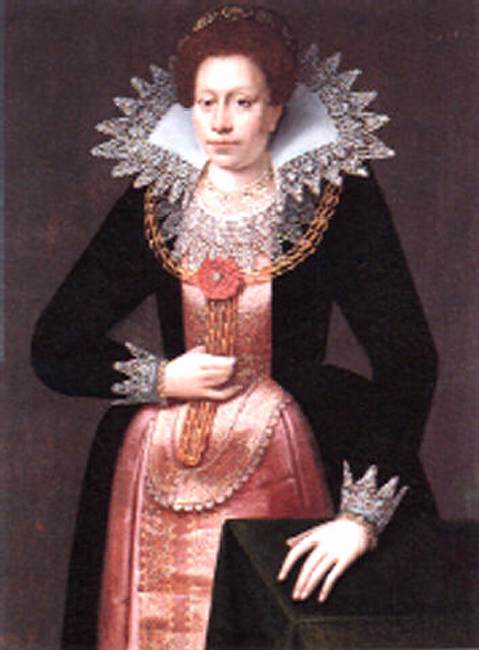 Wikioo.org - The Encyclopedia of Fine Arts - Painting, Artwork by Pieter Feddes Harlingensis - Portrait of a Lady