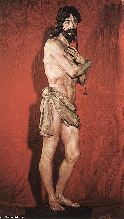 WikiOO.org - Encyclopedia of Fine Arts - Lukisan, Artwork Gregorio Fernández - Ecce Homo