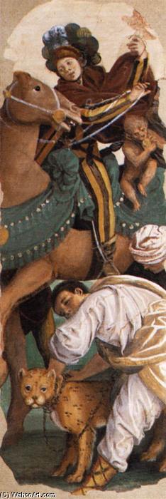 WikiOO.org - Enciclopédia das Belas Artes - Pintura, Arte por Gaudenzio Ferrari - The Procession of the Magi