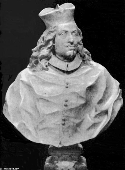 Wikioo.org - Encyklopedia Sztuk Pięknych - Malarstwo, Grafika Giambattista Foggini - Bust of Cardinal Gian Carlo de' Medici