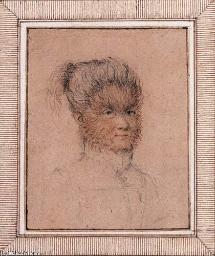 WikiOO.org - Encyclopedia of Fine Arts - Maalaus, taideteos Lavinia Fontana - Portrait of Antonietta Gonzalez (8)