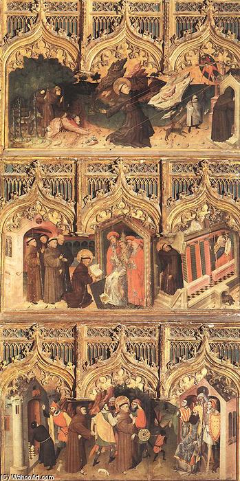 WikiOO.org - Енциклопедия за изящни изкуства - Живопис, Произведения на изкуството Nicolas Frances - Scenes from the Life of St Francis