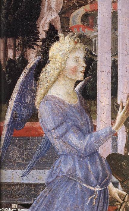 WikiOO.org - Encyclopedia of Fine Arts - Lukisan, Artwork Francesco Di Giorgio Martini - Annunciation (detail)