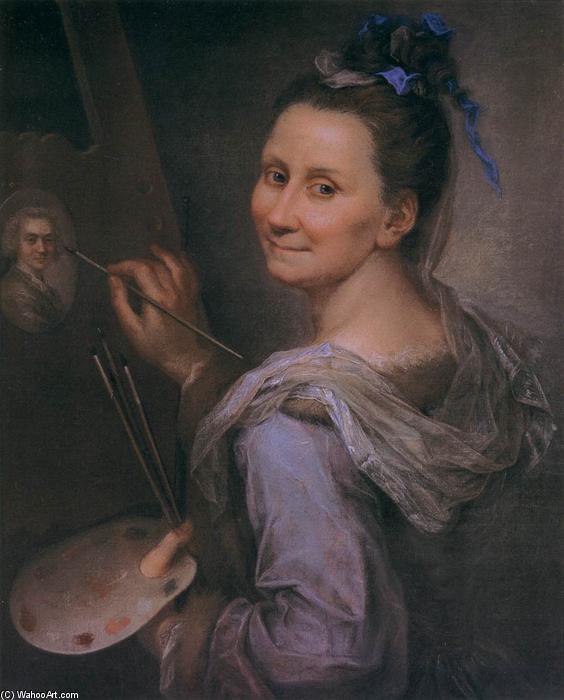 Wikioo.org - The Encyclopedia of Fine Arts - Painting, Artwork by Giovanna Fratellini - Self-Portrait