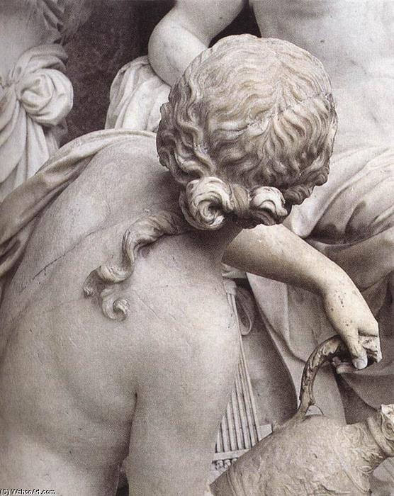 Wikioo.org - The Encyclopedia of Fine Arts - Painting, Artwork by François Girardon - Apollon and the Nymphs (detail) (10)