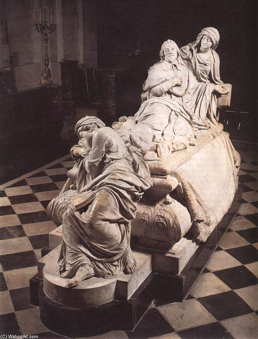 Wikioo.org - สารานุกรมวิจิตรศิลป์ - จิตรกรรม François Girardon - Monument of Richelieu (13)