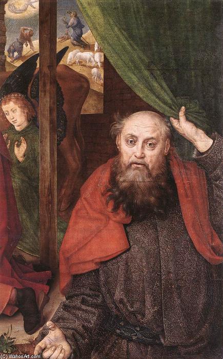 WikiOO.org - Enciclopedia of Fine Arts - Pictura, lucrări de artă Hugo Van Der Goes - Adoration of the Shepherds (detail) (16)