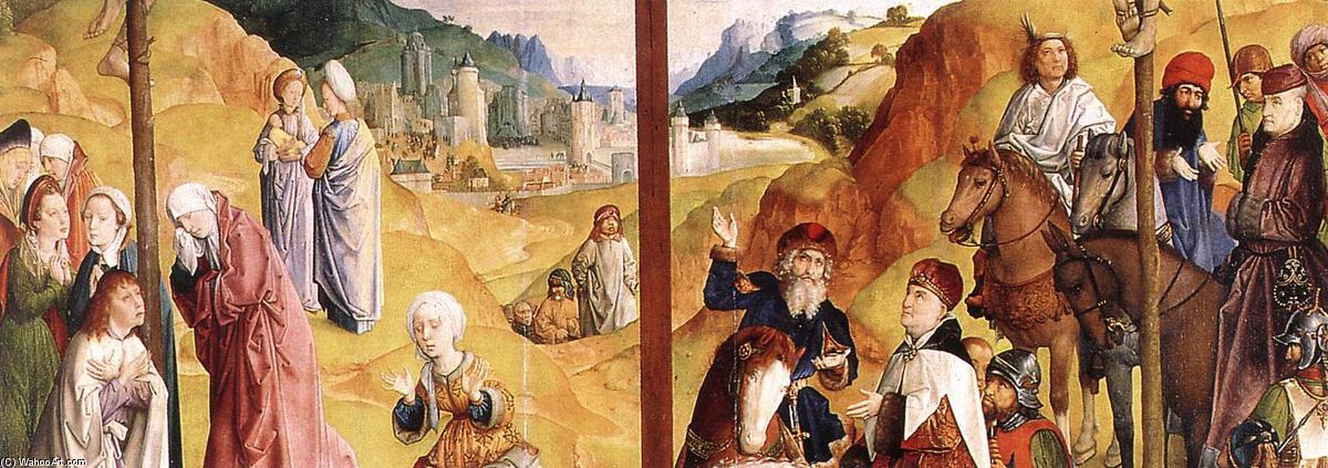 Wikioo.org - The Encyclopedia of Fine Arts - Painting, Artwork by Hugo Van Der Goes - Calvary Triptych (detail) (18)