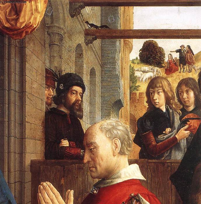 Wikioo.org - Bách khoa toàn thư về mỹ thuật - Vẽ tranh, Tác phẩm nghệ thuật Hugo Van Der Goes - Monforte Altarpiece (detail) (30)