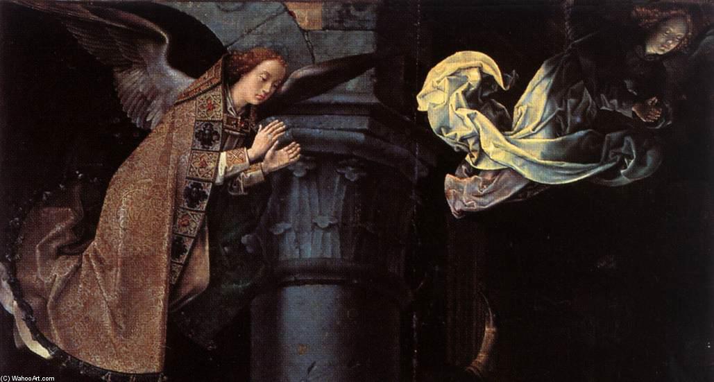 Wikoo.org - موسوعة الفنون الجميلة - اللوحة، العمل الفني Hugo Van Der Goes - The Adoration of the Shepherds (detail) (44)