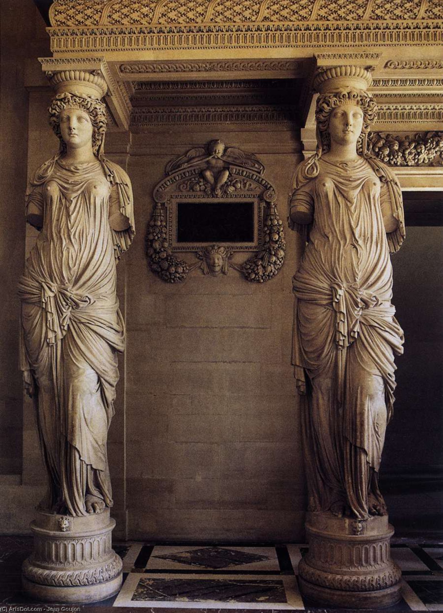 WikiOO.org - אנציקלופדיה לאמנויות יפות - ציור, יצירות אמנות Jean Goujon - Caryatides (10)