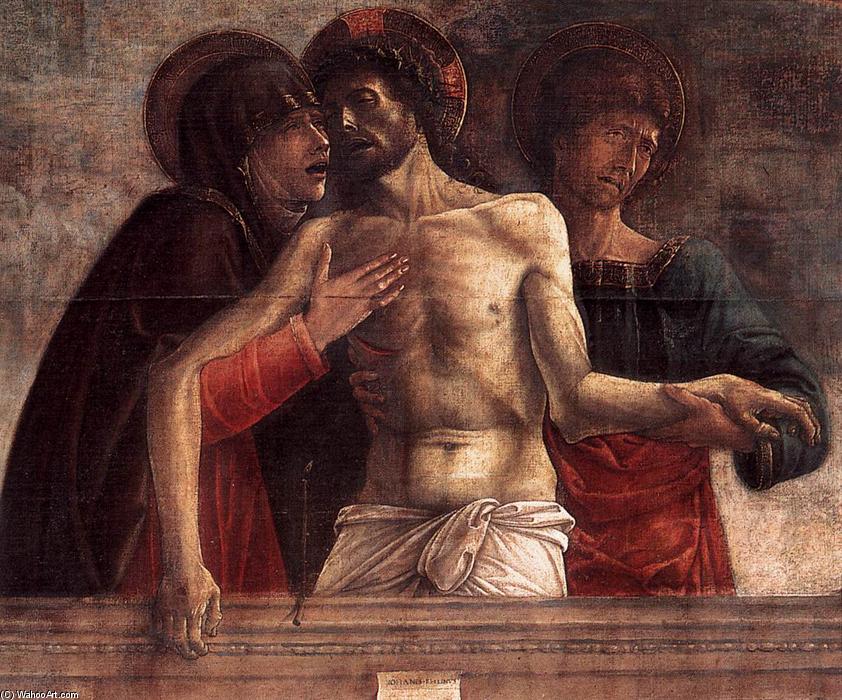 Wikioo.org - The Encyclopedia of Fine Arts - Painting, Artwork by Giovanni Bellini - Pietà (detail) (15)