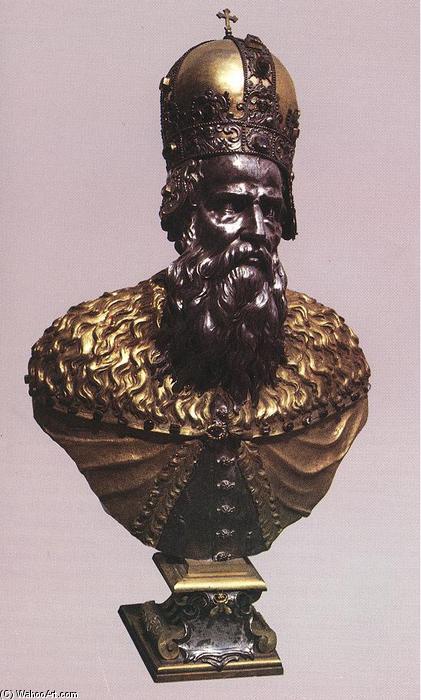 WikiOO.org - Encyclopedia of Fine Arts - Maalaus, taideteos Gian Lorenzo Bernini - Herm of St Stephen, King of Hungary