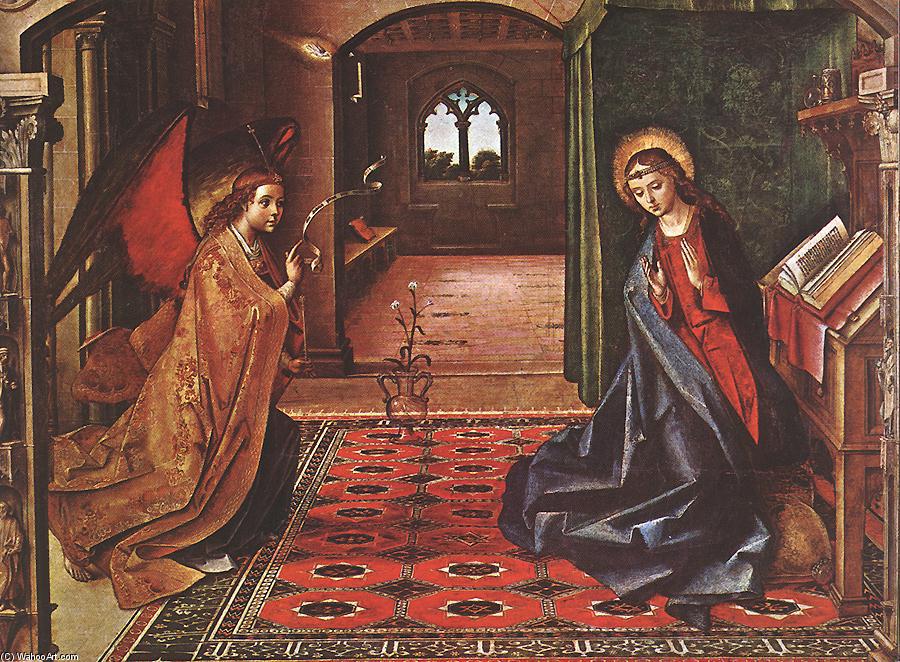 WikiOO.org - Encyclopedia of Fine Arts - Lukisan, Artwork Pedro Berruguete - Annunciation