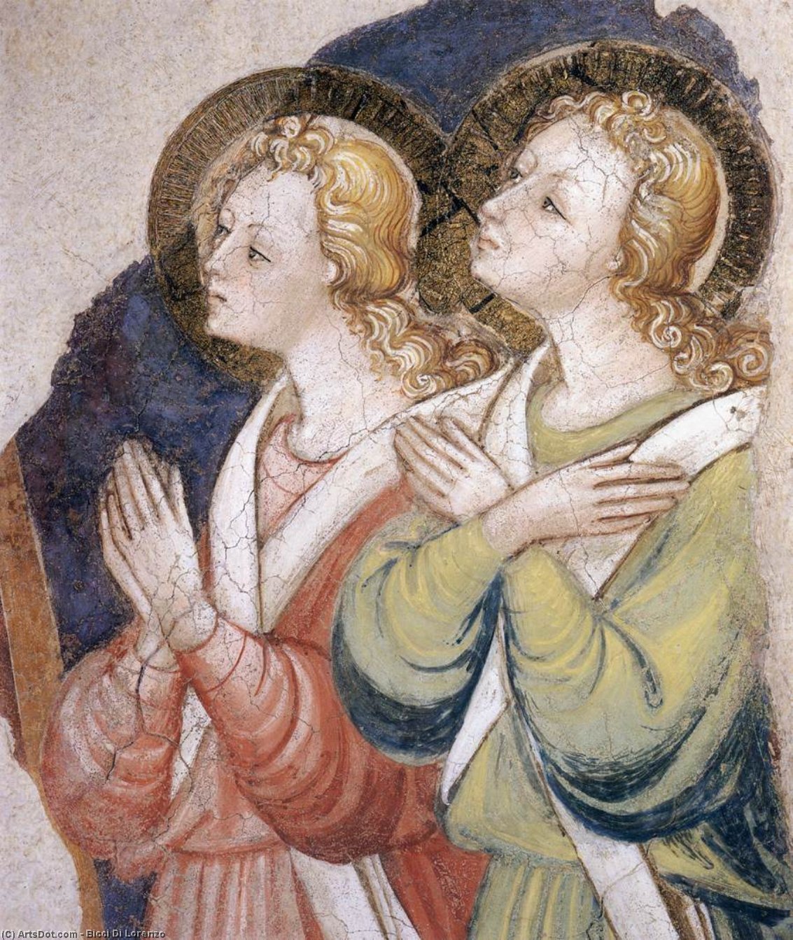 WikiOO.org - Encyclopedia of Fine Arts - Malba, Artwork Bicci Di Lorenzo - Angels