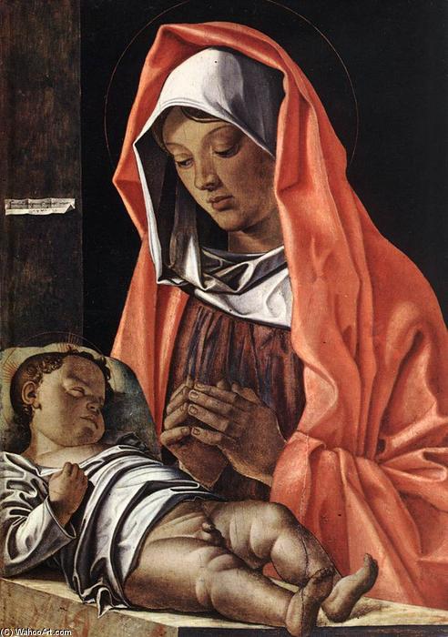 Wikioo.org - The Encyclopedia of Fine Arts - Painting, Artwork by Francesco Bonsignori - Virgin with Child
