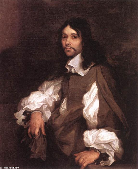 Wikioo.org - The Encyclopedia of Fine Arts - Painting, Artwork by Sébastien Bourdon - Portrait of a Man