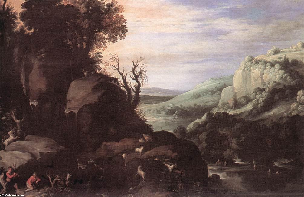 Wikioo.org - สารานุกรมวิจิตรศิลป์ - จิตรกรรม Paul Bril - Landscape