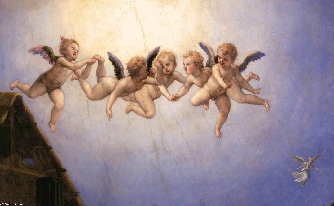 Wikioo.org - The Encyclopedia of Fine Arts - Painting, Artwork by Agnolo Bronzino - Adoration of the Shepherds (detail) (12)