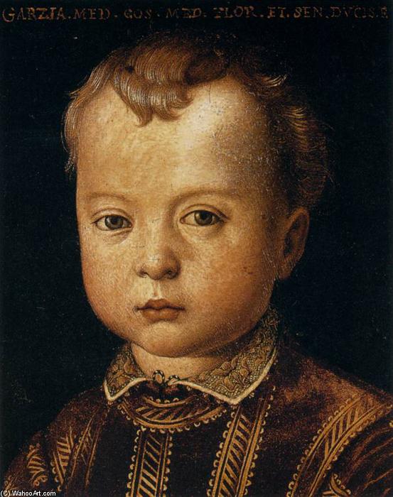 WikiOO.org - Encyclopedia of Fine Arts - Maľba, Artwork Agnolo Bronzino - Garcia de' Medici