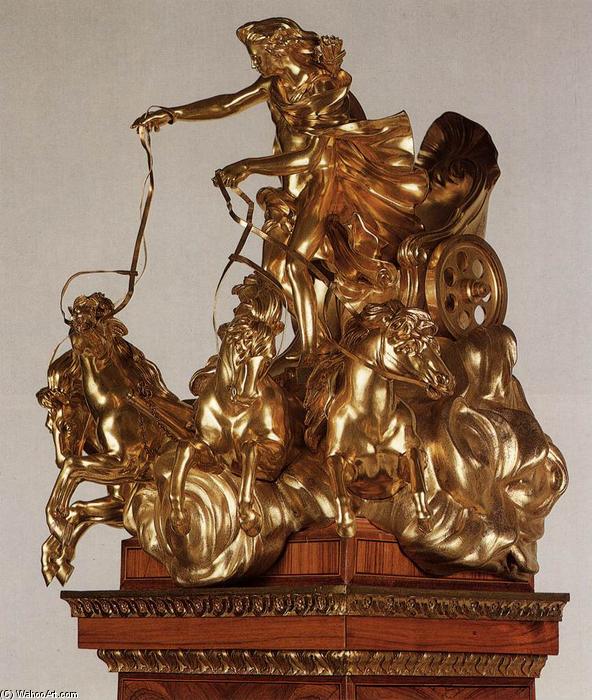 WikiOO.org - Encyclopedia of Fine Arts - Maľba, Artwork Philippe Caffiéri - The Chariot of Apollo