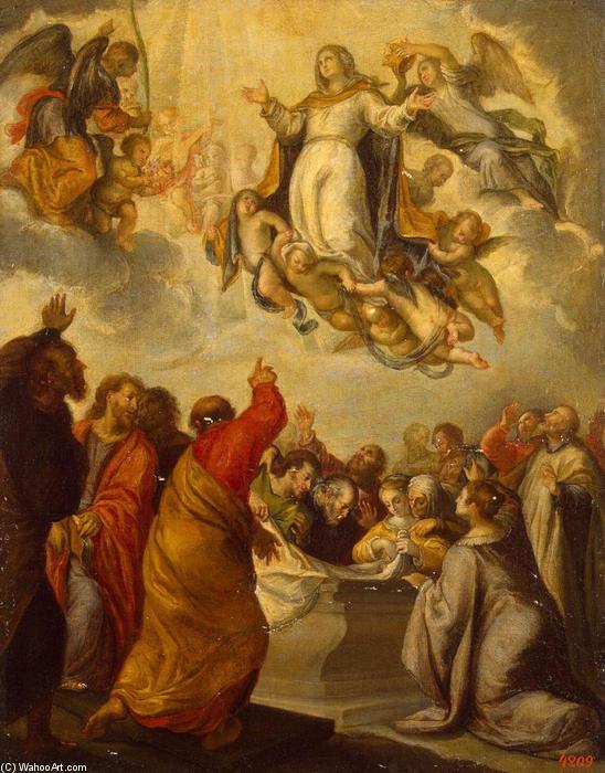 Wikioo.org - The Encyclopedia of Fine Arts - Painting, Artwork by Francisco Camilo - Assumption of the Virgin