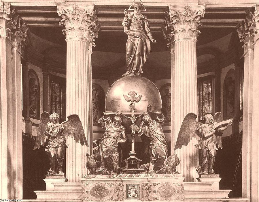 WikiOO.org - Encyclopedia of Fine Arts - Lukisan, Artwork Girolamo Campagna - High Altar