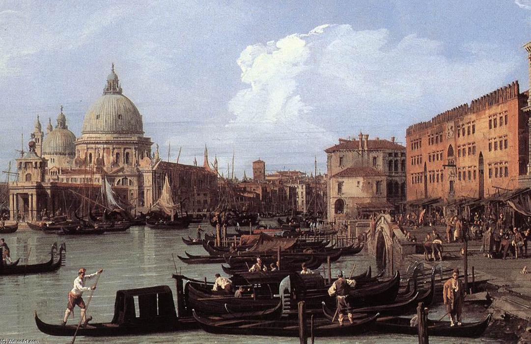 Wikioo.org - The Encyclopedia of Fine Arts - Painting, Artwork by Giovanni Antonio Canal (Canaletto) - The Molo: Looking West (detail)