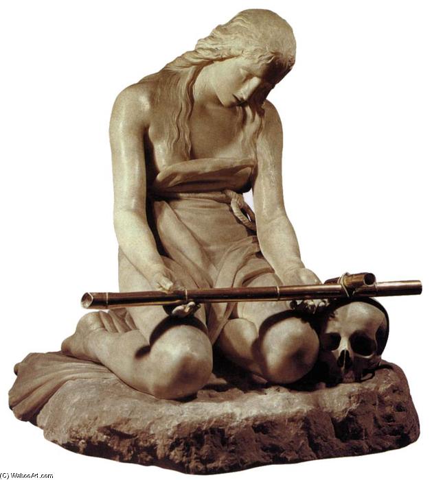 WikiOO.org - Enciclopedia of Fine Arts - Pictura, lucrări de artă Antonio Canova - The Penitent Magdalene