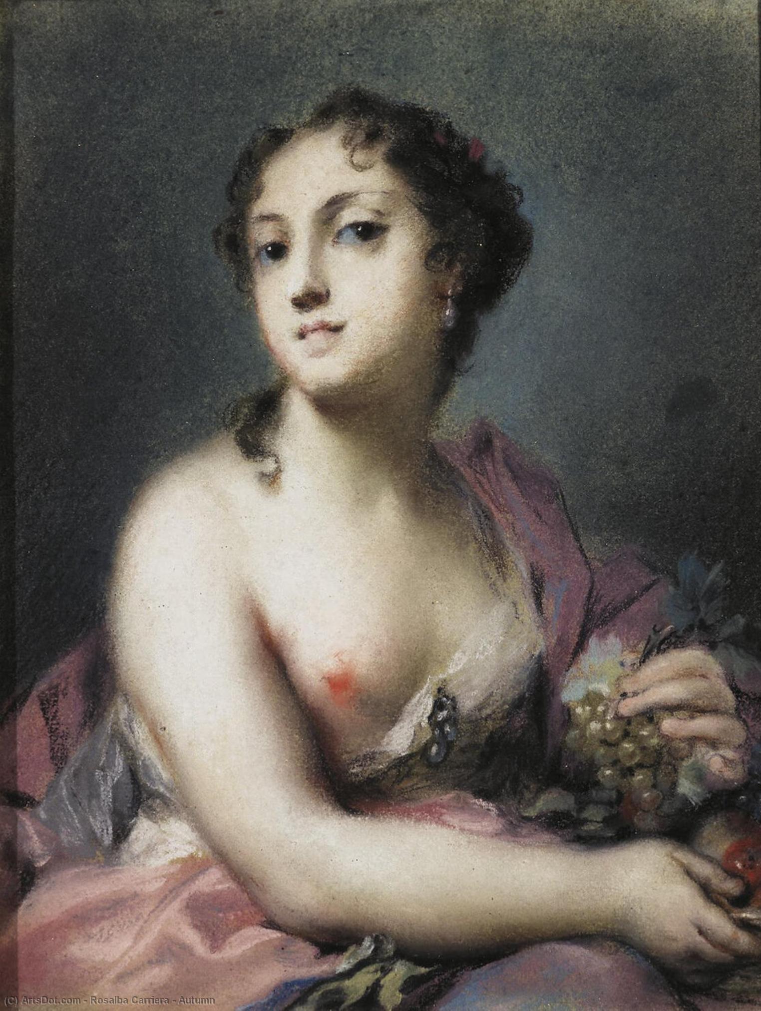 Wikioo.org - The Encyclopedia of Fine Arts - Painting, Artwork by Rosalba Carriera - Autumn