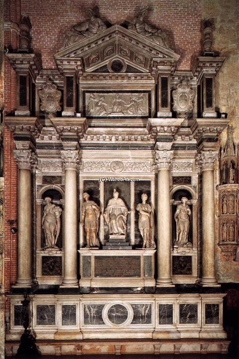 WikiOO.org - Encyclopedia of Fine Arts - Lukisan, Artwork Danese Cattaneo - Monument to Doge Leonardo Loredan