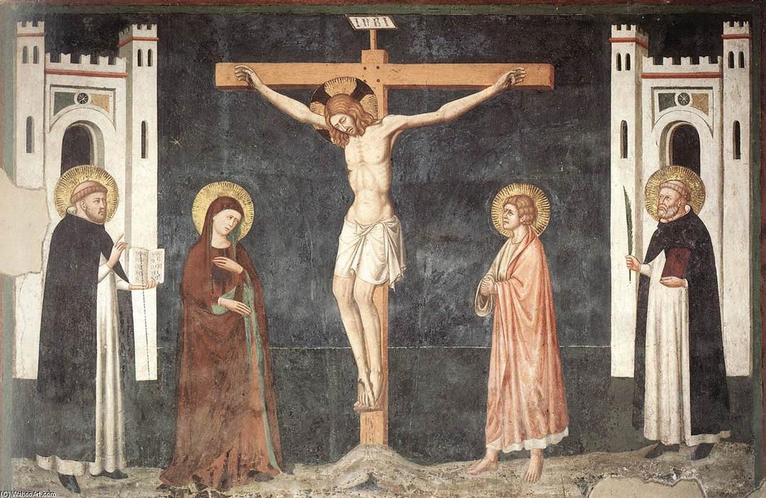 Wikioo.org - The Encyclopedia of Fine Arts - Painting, Artwork by Pietro Cavallini - Crucifixion