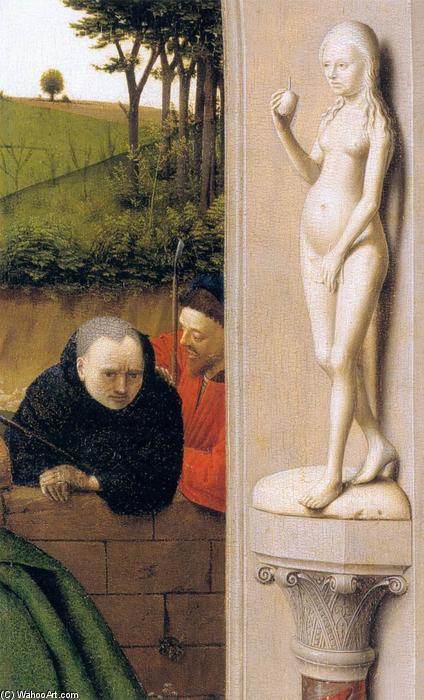 Wikioo.org - สารานุกรมวิจิตรศิลป์ - จิตรกรรม Petrus Christus - The Nativity (detail) (12)