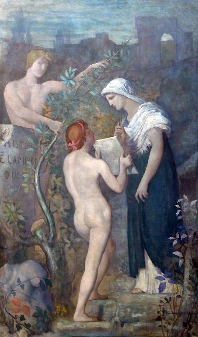 Wikioo.org - The Encyclopedia of Fine Arts - Painting, Artwork by Pierre Puvis De Chavannes - L'Histoire