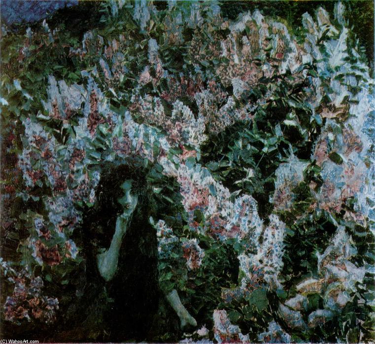 Wikioo.org - The Encyclopedia of Fine Arts - Painting, Artwork by Mikhail Vrubel - Lilac