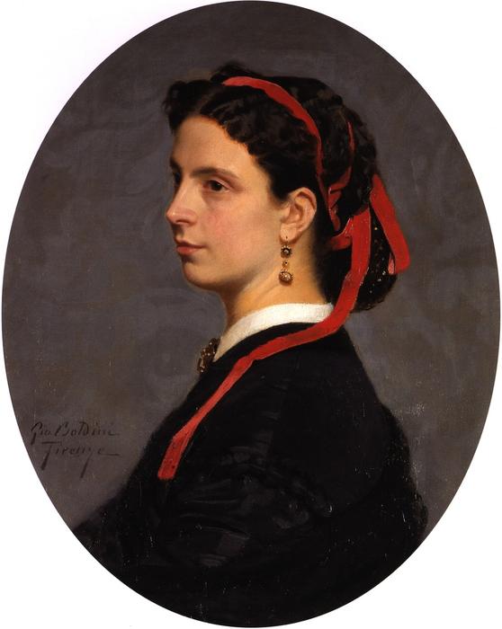 Wikioo.org - The Encyclopedia of Fine Arts - Painting, Artwork by Giovanni Boldini - Lilia Monti née Countess Magnoni