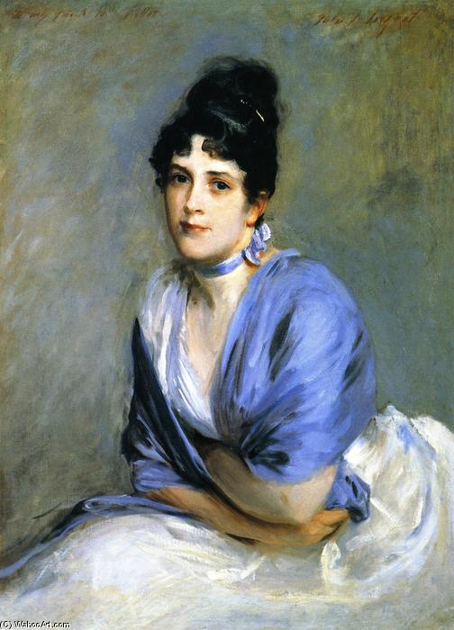 Wikioo.org - The Encyclopedia of Fine Arts - Painting, Artwork by John Singer Sargent - Lily Millet