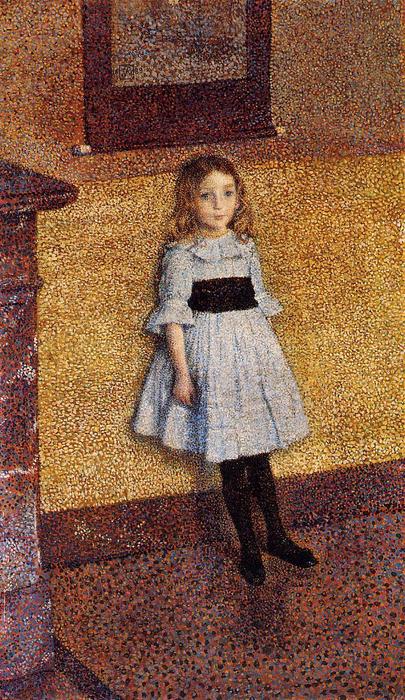 Wikioo.org - The Encyclopedia of Fine Arts - Painting, Artwork by Theo Van Rysselberghe - Little Denise