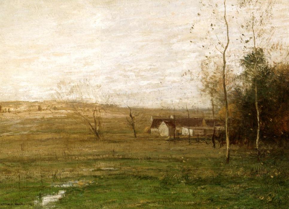 Wikioo.org - Die Enzyklopädie bildender Kunst - Malerei, Kunstwerk von John Francis Murphy - Sie die klein Bauernhof