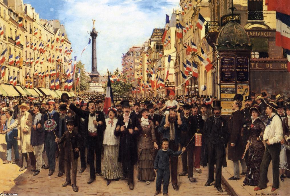 Wikioo.org - The Encyclopedia of Fine Arts - Painting, Artwork by Jean Georges Béraud - La Marseillaise