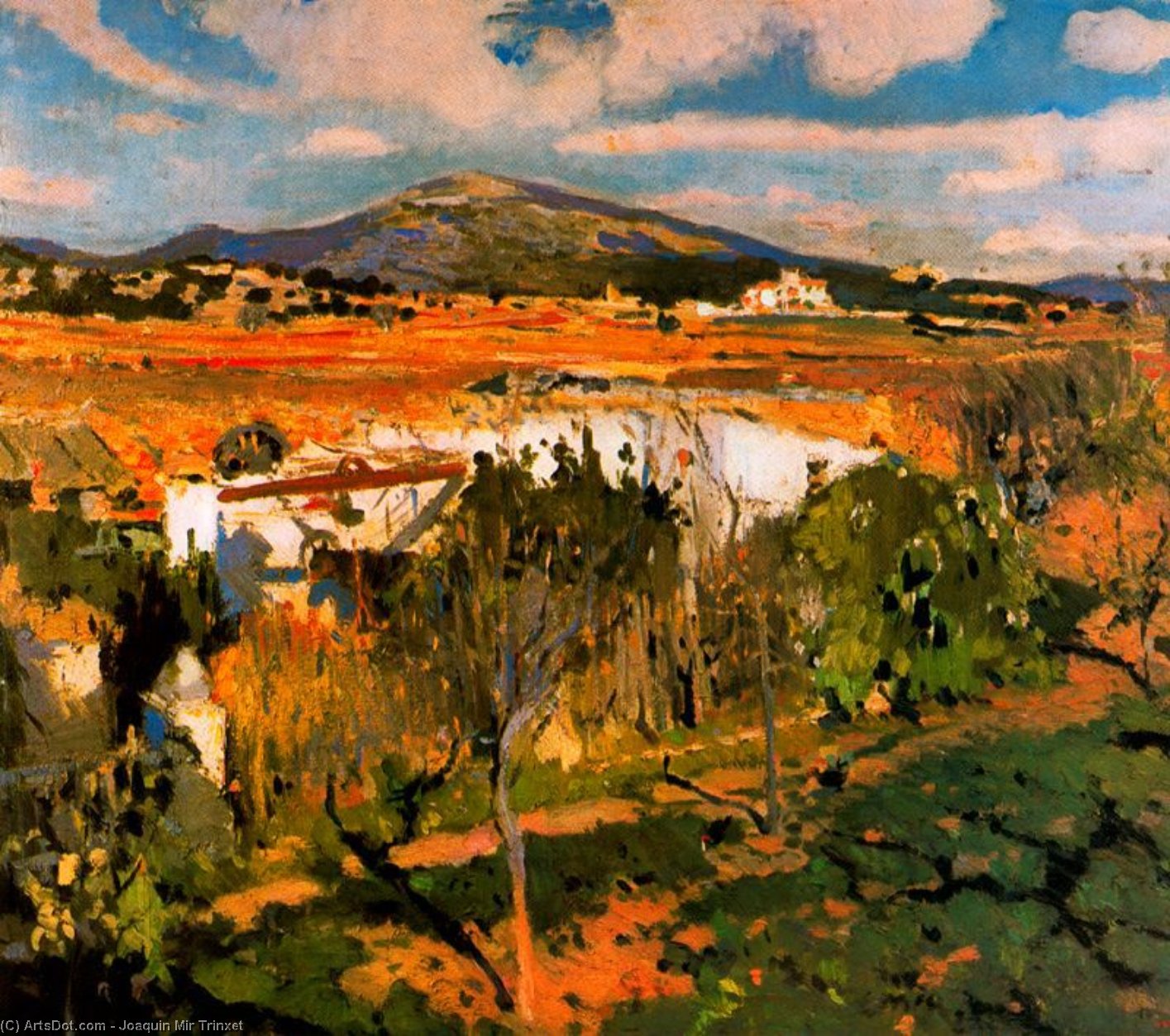 Wikioo.org - The Encyclopedia of Fine Arts - Painting, Artwork by Joaquin Mir Trinxet - La noria del onclet