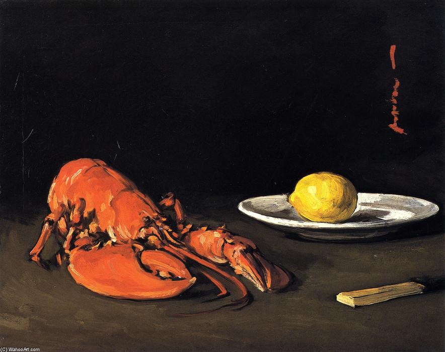 Wikioo.org - The Encyclopedia of Fine Arts - Painting, Artwork by Samuel John Peploe - The Lobster